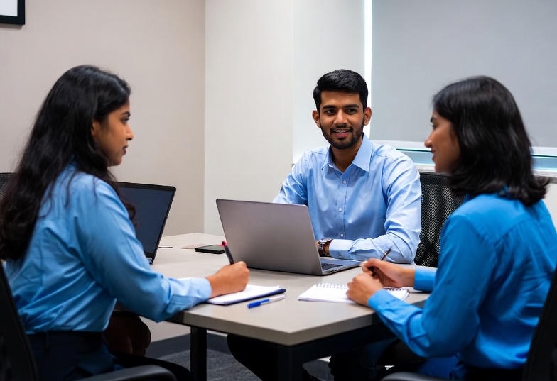 Server rack representing infrastructure